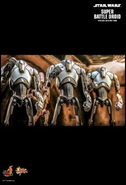 Hot Toys Star Wars Episode II: Attack Of The Clones - Super Battle Droid 1/6 Scale Figure -Toy Store PD1672395775xYM