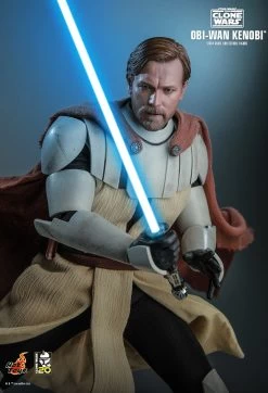 Hot Toys Star Wars: The Clone Wars - Obi-Wan Kenobi 1/6 Scale 12" Figure