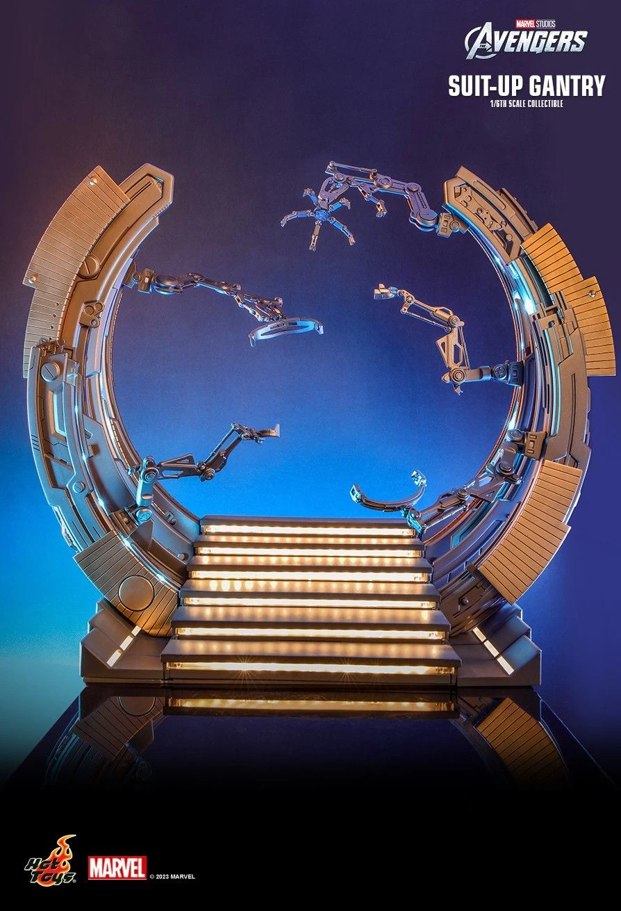 Hot Toys Iron Man - Suit-up Gantry 1/6 Scale Accessory 10 Hot Toys Iron Man - Suit-up Gantry 1/6 Scale Accessory - Image 8