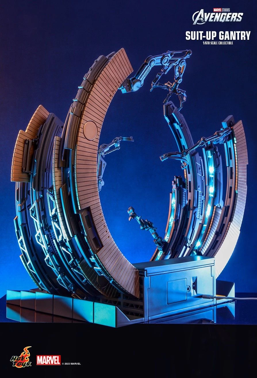 Hot Toys Iron Man - Suit-up Gantry 1/6 Scale Accessory 8 Hot Toys Iron Man - Suit-up Gantry 1/6 Scale Accessory - Image 6