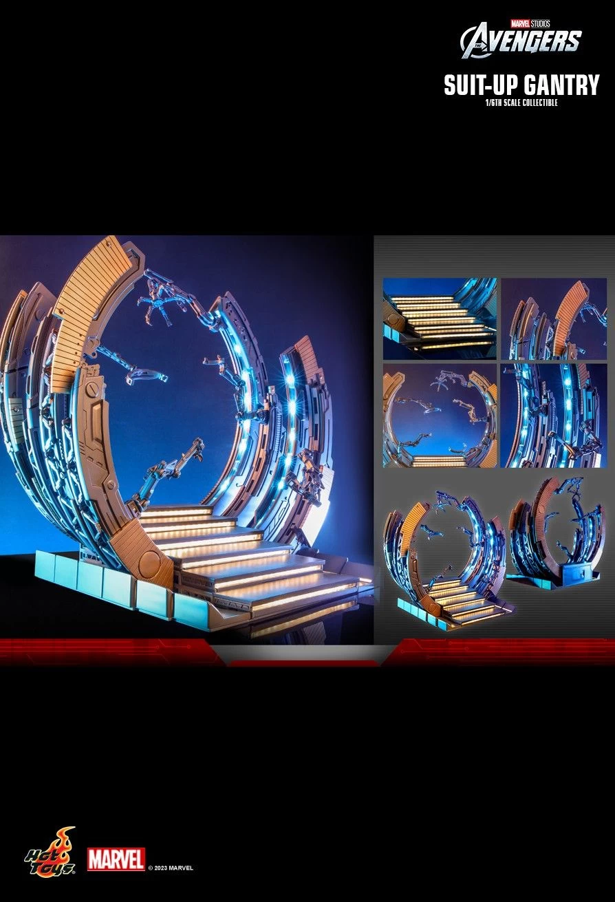 Hot Toys Iron Man - Suit-up Gantry 1/6 Scale Accessory 11 Hot Toys Iron Man - Suit-up Gantry 1/6 Scale Accessory - Image 9