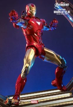 Hot Toys Iron Man - Iron Man Mk VI (2.0) Diecast 1/6 Scale Figure