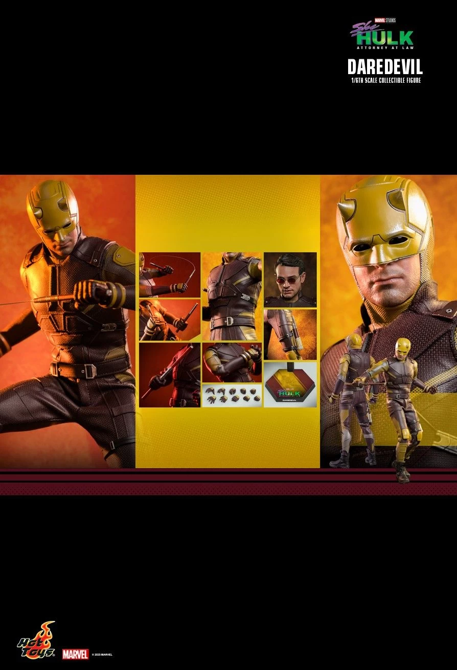 Hot Toys She-Hulk (TV) - Daredevil 1/6 Scale Figure 20 Hot Toys She-Hulk (TV) - Daredevil 1/6 Scale Figure - Image 18