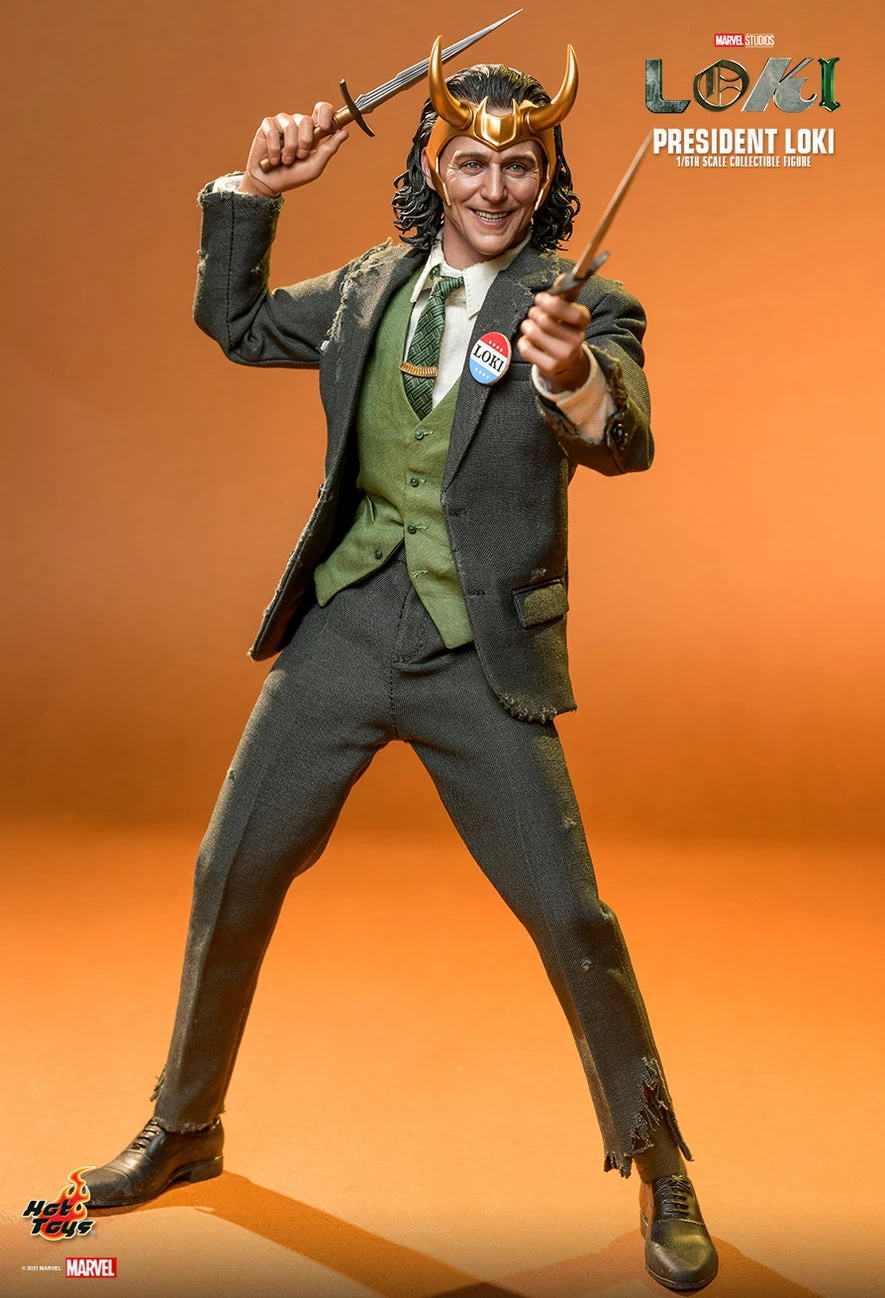 Hot Toys Loki - President Loki 1/6 Scale 12" Figure 12 Hot Toys Loki - President Loki 1/6 Scale 12" Figure - Image 10