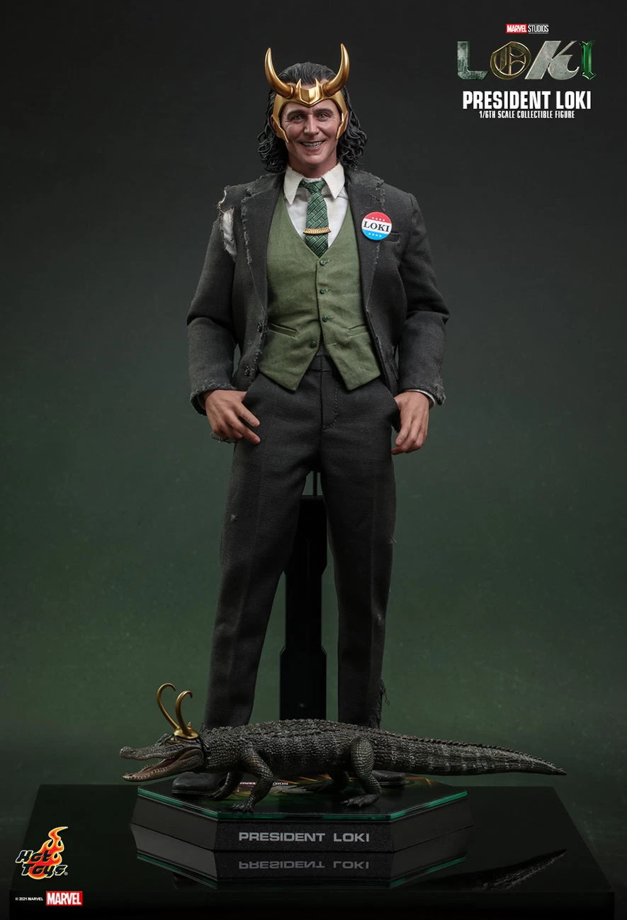 Hot Toys Loki - President Loki 1/6 Scale 12" Figure 6 Hot Toys Loki - President Loki 1/6 Scale 12" Figure - Image 4
