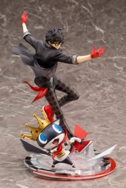 Kotobukiya PERSONA 5 DANCING STAR NIGHT Hero & Morgana ArtFX J Statue -Toy Store PV192 artfx j hero morgana 02