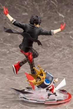 Kotobukiya PERSONA 5 DANCING STAR NIGHT Hero & Morgana ArtFX J Statue -Toy Store PV192 artfx j hero morgana 04