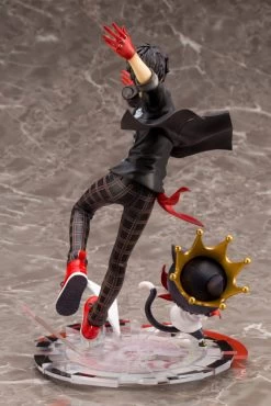 Kotobukiya PERSONA 5 DANCING STAR NIGHT Hero & Morgana ArtFX J Statue -Toy Store PV192 artfx j hero morgana 07