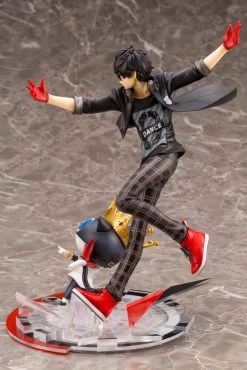 Kotobukiya PERSONA 5 DANCING STAR NIGHT Hero & Morgana ArtFX J Statue -Toy Store PV192 artfx j hero morgana 09