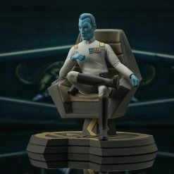Star Wars: Rebels - Grand Admiral Thrawn (on Throne) Premier Collection Statue -Toy Store Rebels ThrawnOnThrown Premier 03 30673