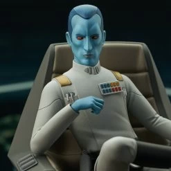 Star Wars: Rebels - Grand Admiral Thrawn (on Throne) Premier Collection Statue -Toy Store Rebels ThrawnOnThrown Premier 05 77413