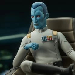 Star Wars: Rebels - Grand Admiral Thrawn (on Throne) Premier Collection Statue -Toy Store Rebels ThrawnOnThrown Premier 07 21547