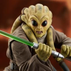 Star Wars: Attack Of The Clones - Kit Fisto Premier Statue -Toy Store SW KitFisto Premier 06 80340