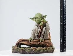 Star Wars: Return Of The Jedi - Yoda Milestones Statue -Toy Store SW Yoda Milestone RULER 05519
