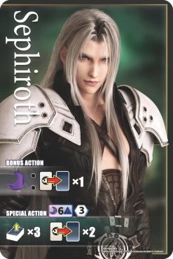 Square Enix Final Fantasy VII Remake Board Game - Materia Hunter -Toy Store Sephiroth 66149