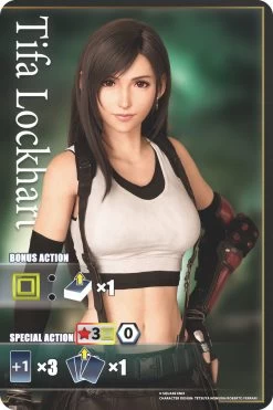 Square Enix Final Fantasy VII Remake Board Game - Materia Hunter -Toy Store Tifa 38024