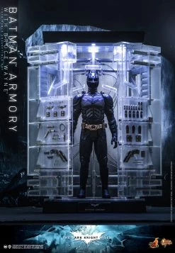 Hot Toys Batman: The Dark Knight Rises - Batman Armoury With Bruce Wayne 1/6 Scale Figure Set -Toy Store batman armory with bruce wayne dc comics gallery 643d7940936b1