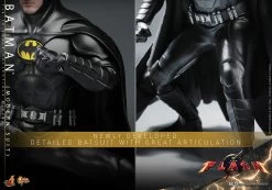 Hot Toys The Flash (2023) - Batman (Modern Suit) 1/6 Scale Figure -Toy Store batman modern suit marvel gallery 646f8d804461c