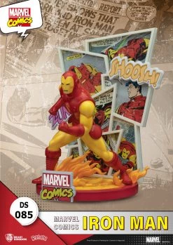 Beast Kingdom D Stage Marvel Comics Iron Man -Toy Store beast kingdom d stage marvel comics iron man 112916 fe1ce
