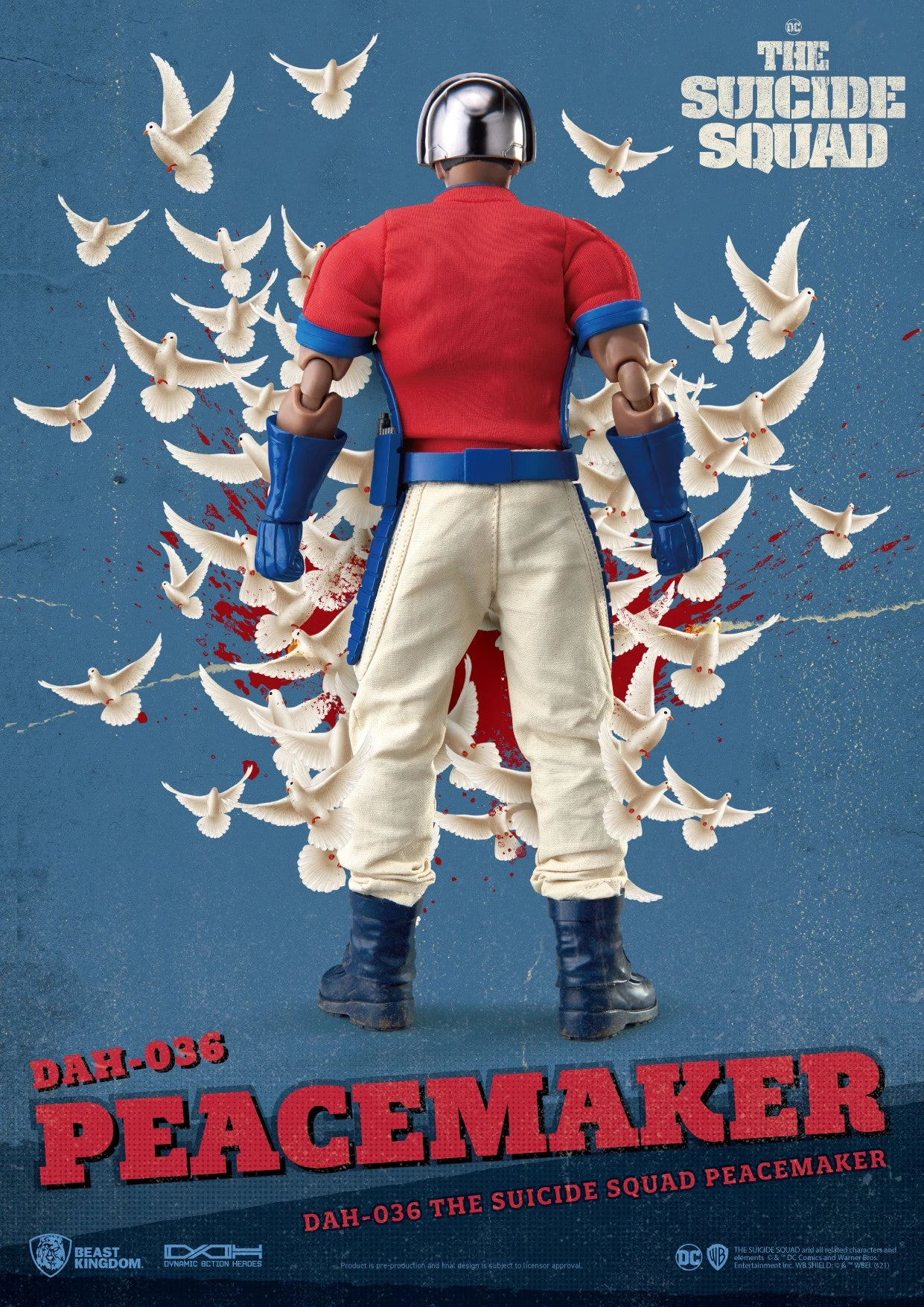 Beast Kingdom Dynamic Action Heroes The Suicide Squad Peacemaker 5 Beast Kingdom Dynamic Action Heroes The Suicide Squad Peacemaker - Image 3