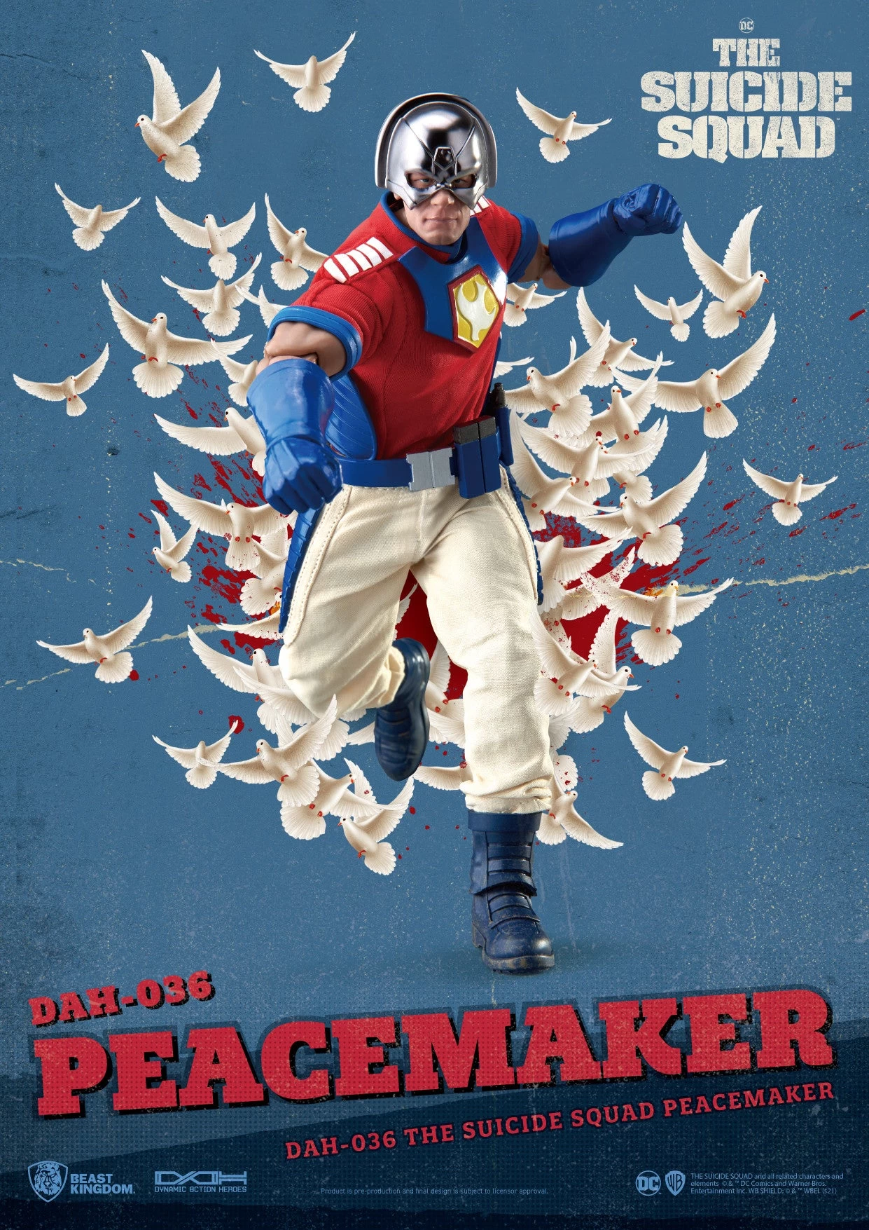 Beast Kingdom Dynamic Action Heroes The Suicide Squad Peacemaker 4 Beast Kingdom Dynamic Action Heroes The Suicide Squad Peacemaker - Image 2