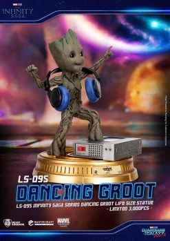 Beast Kingdom Life Size Marvel Infinity Saga Series Dancing Groot Statue -Toy Store beast kingdom life size marvel infinity saga series dancing king groot statue 114673 297e9