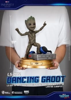 Beast Kingdom Life Size Marvel Infinity Saga Series Dancing Groot Statue -Toy Store beast kingdom life size marvel infinity saga series dancing king groot statue 114673 97b60
