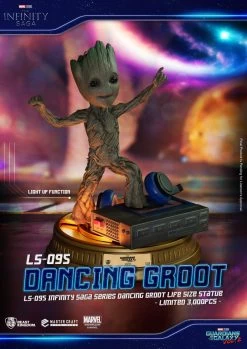 Beast Kingdom Life Size Marvel Infinity Saga Series Dancing Groot Statue -Toy Store beast kingdom life size marvel infinity saga series dancing king groot statue 114673 aeeb4