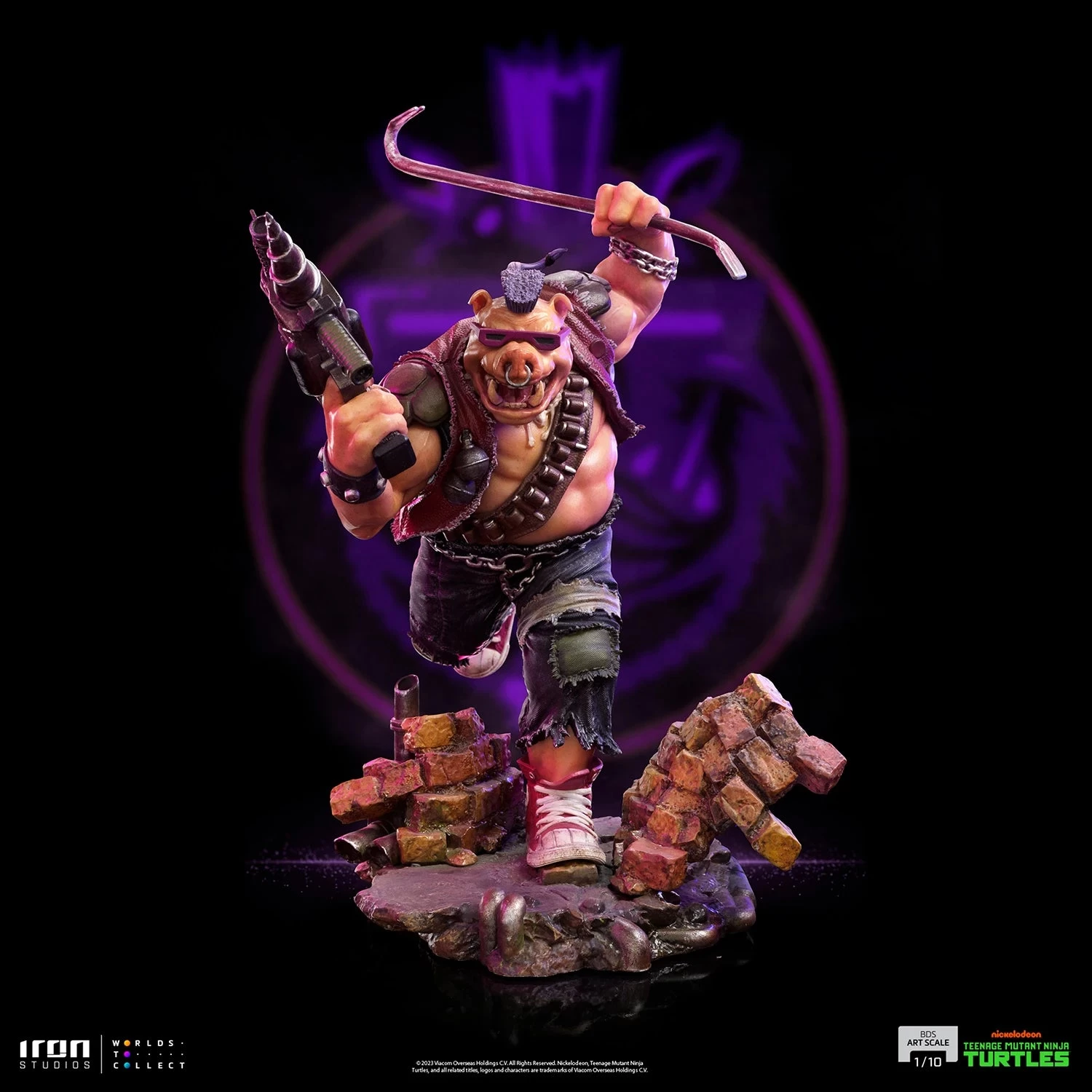 Iron Studios Teenage Mutant Ninja Turtles - Bebop 1/10 Scale Statue 3 Iron Studios Teenage Mutant Ninja Turtles - Bebop 1/10 Scale Statue