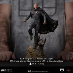 Iron Studios Black Adam - Black Adam 1/10 Scale Statue -Toy Store black adam gallery 634073472d2f0