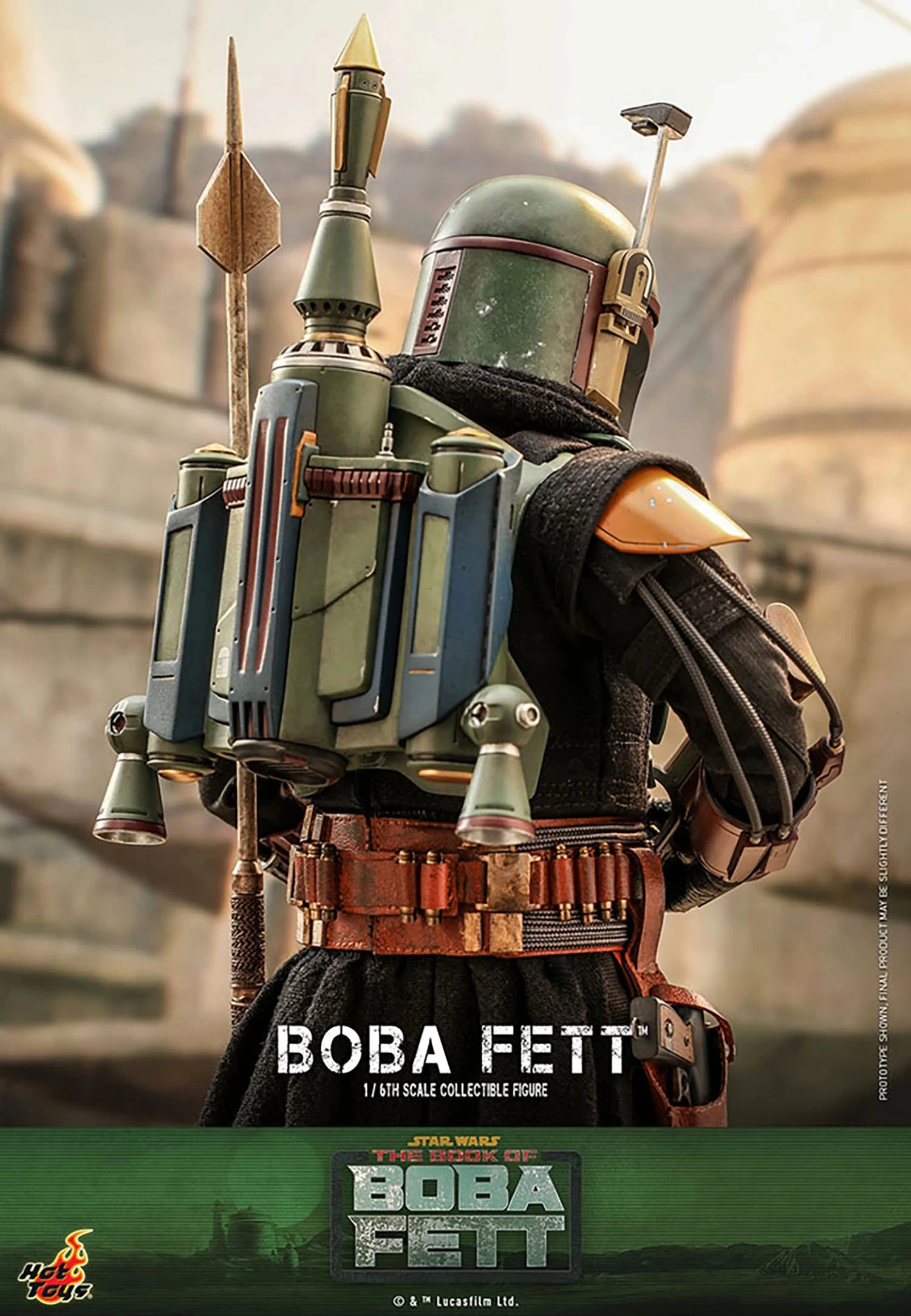 Hot Toys Star Wars: The Book Of Boba Fett - Boba Fett 1/6 Scale Figure 6 Hot Toys Star Wars: The Book Of Boba Fett - Boba Fett 1/6 Scale Figure - Image 4