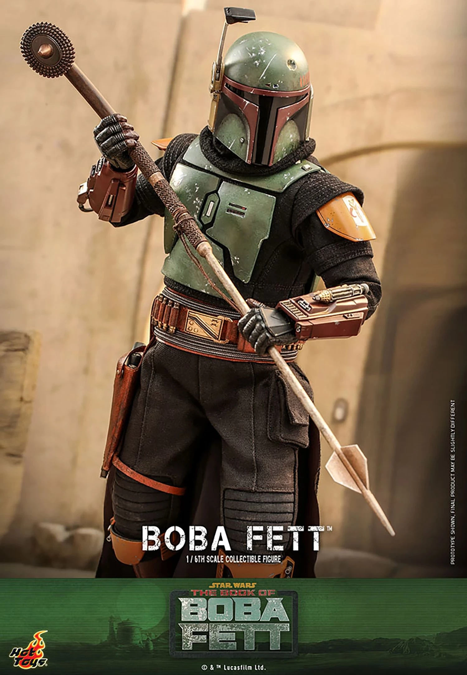 Hot Toys Star Wars: The Book Of Boba Fett - Boba Fett 1/6 Scale Figure 9 Hot Toys Star Wars: The Book Of Boba Fett - Boba Fett 1/6 Scale Figure - Image 7