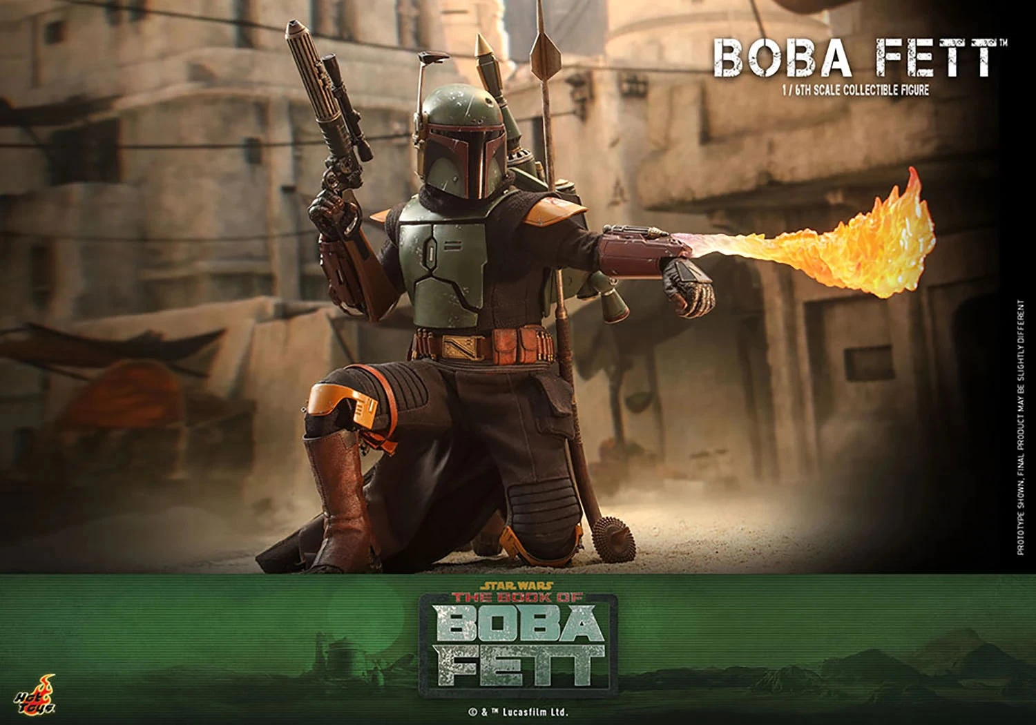 Hot Toys Star Wars: The Book Of Boba Fett - Boba Fett 1/6 Scale Figure 14 Hot Toys Star Wars: The Book Of Boba Fett - Boba Fett 1/6 Scale Figure - Image 12