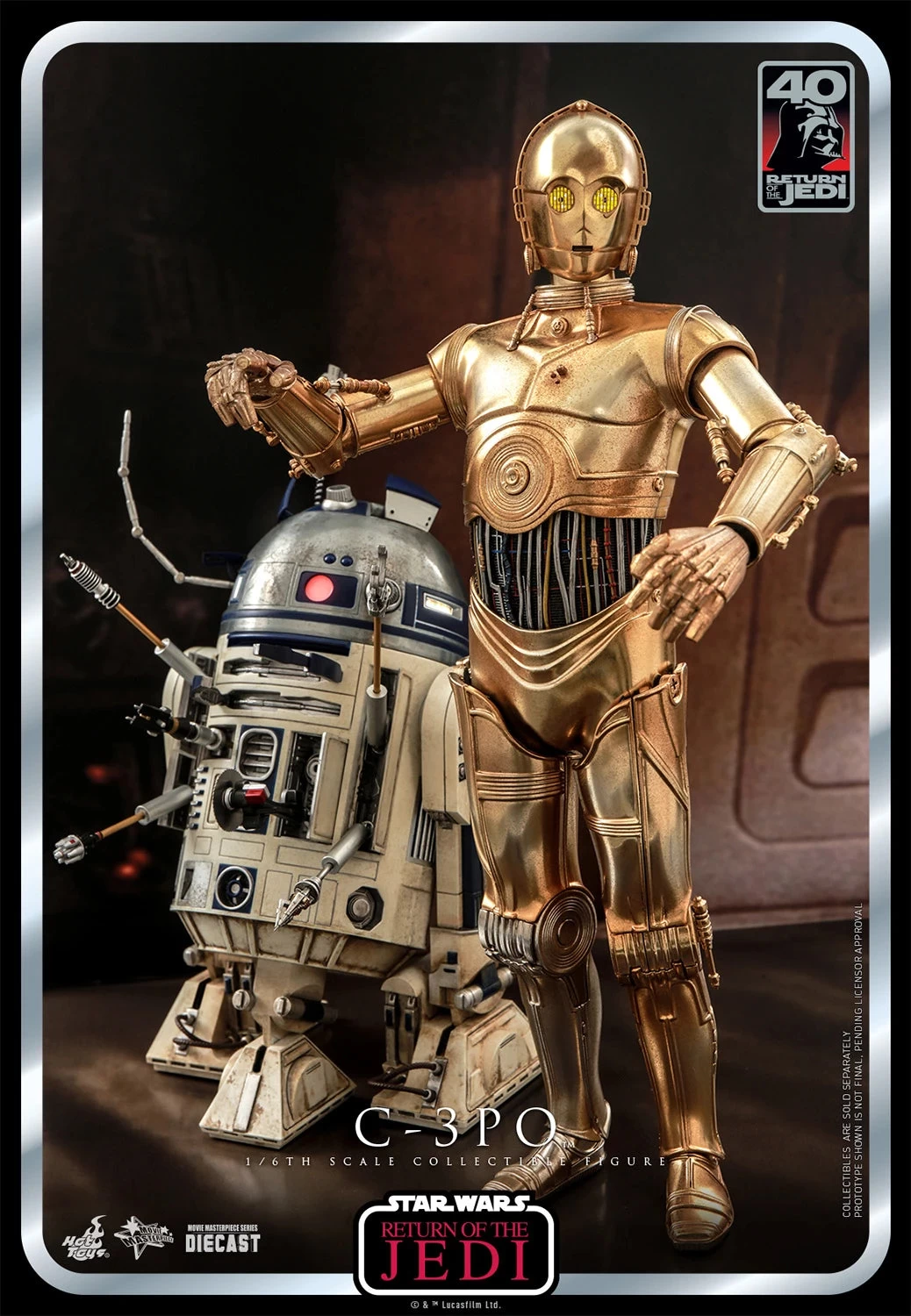 Hot Toys Star Wars: Return Of The Jedi - C-3PO 1/6 Scale Figure 5 Hot Toys Star Wars: Return Of The Jedi - C-3PO 1/6 Scale Figure - Image 3