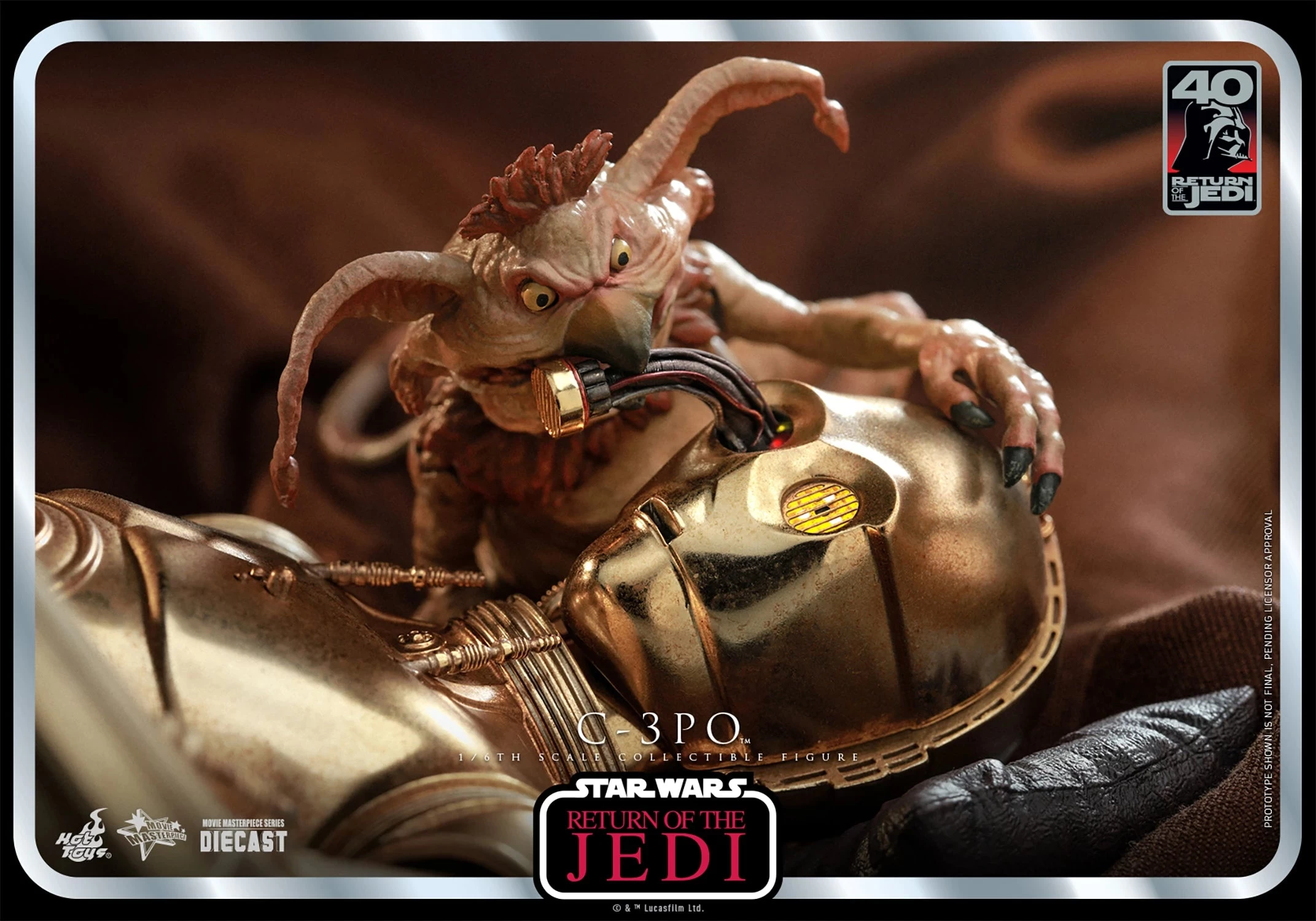 Hot Toys Star Wars: Return Of The Jedi - C-3PO 1/6 Scale Figure 10 Hot Toys Star Wars: Return Of The Jedi - C-3PO 1/6 Scale Figure - Image 8