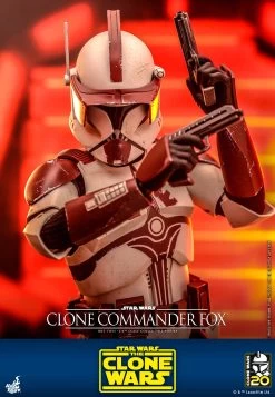 Hot Toys Star Wars: The Clone Wars - Clone Commander Fox 1/6 Scale Figure -Toy Store clone commander fox star wars gallery 6453d71974c1a