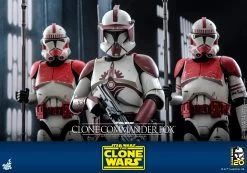 Hot Toys Star Wars: The Clone Wars - Clone Commander Fox 1/6 Scale Figure -Toy Store clone commander fox star wars gallery 6453d71a06fa3