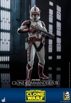 Hot Toys Star Wars: The Clone Wars - Clone Commander Fox 1/6 Scale Figure -Toy Store clone commander fox star wars gallery 6453d71aacd91
