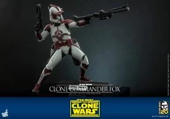 Hot Toys Star Wars: The Clone Wars - Clone Commander Fox 1/6 Scale Figure -Toy Store clone commander fox star wars gallery 6453d71bc4730