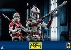 Hot Toys Star Wars: The Clone Wars - Clone Commander Fox 1/6 Scale Figure -Toy Store clone commander fox star wars gallery 6453d71d47973