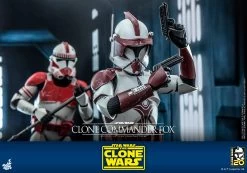 Hot Toys Star Wars: The Clone Wars - Clone Commander Fox 1/6 Scale Figure -Toy Store clone commander fox star wars gallery 6453d71ecbf25
