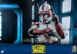 Hot Toys Star Wars: The Clone Wars - Clone Commander Fox 1/6 Scale Figure -Toy Store clone commander fox star wars gallery 6453d71f798f4
