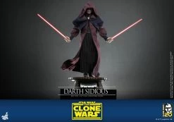Hot Toys Star Wars: The Clone Wars - Darth Sidious 1/6 Scale Figure -Toy Store darth sidious star wars gallery 6453d94def317