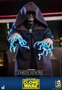 Hot Toys Star Wars: The Clone Wars - Darth Sidious 1/6 Scale Figure -Toy Store darth sidious star wars gallery 6453d95072d87