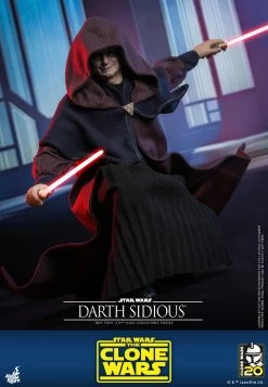 Hot Toys Star Wars: The Clone Wars - Darth Sidious 1/6 Scale Figure -Toy Store darth sidious star wars gallery 6453d951923a3