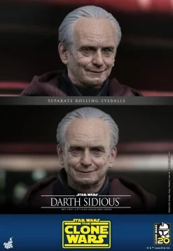 Hot Toys Star Wars: The Clone Wars - Darth Sidious 1/6 Scale Figure -Toy Store darth sidious star wars gallery 6453d9522c6db