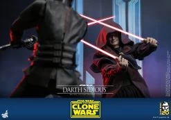 Hot Toys Star Wars: The Clone Wars - Darth Sidious 1/6 Scale Figure -Toy Store darth sidious star wars gallery 6453d95441552