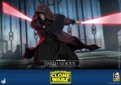 Hot Toys Star Wars: The Clone Wars - Darth Sidious 1/6 Scale Figure -Toy Store darth sidious star wars gallery 6453d9768956f