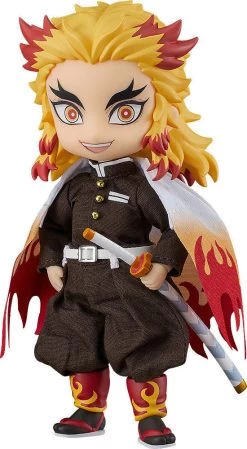 GOOD SMILE COMPANY Demon Slayer Kimetsu No Yaiba Nendoroid Doll Kyojuro Rengoku