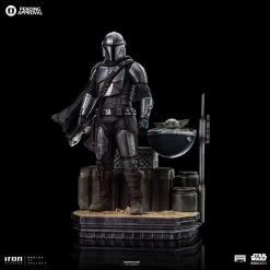 Iron Studios Star Wars: The Mandalorian - Din Djarin & Din Grogu 1/10 Scale Statue -Toy Store din djarin and din grogu star wars gallery 654179efeab6b